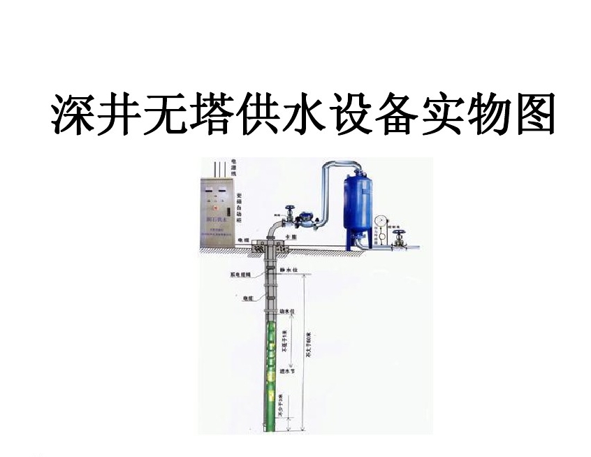 侯马市井泵无塔式供水设备